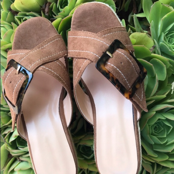 Retro tan espadrille sandal 6.5 & 7 available - Picture 5 of 7